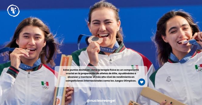 Alejandra Valencia, Ana Paula Vázquez y Ángela Ruiz, ganadoras de medalla de bronce en Olimpicos Francia 2024